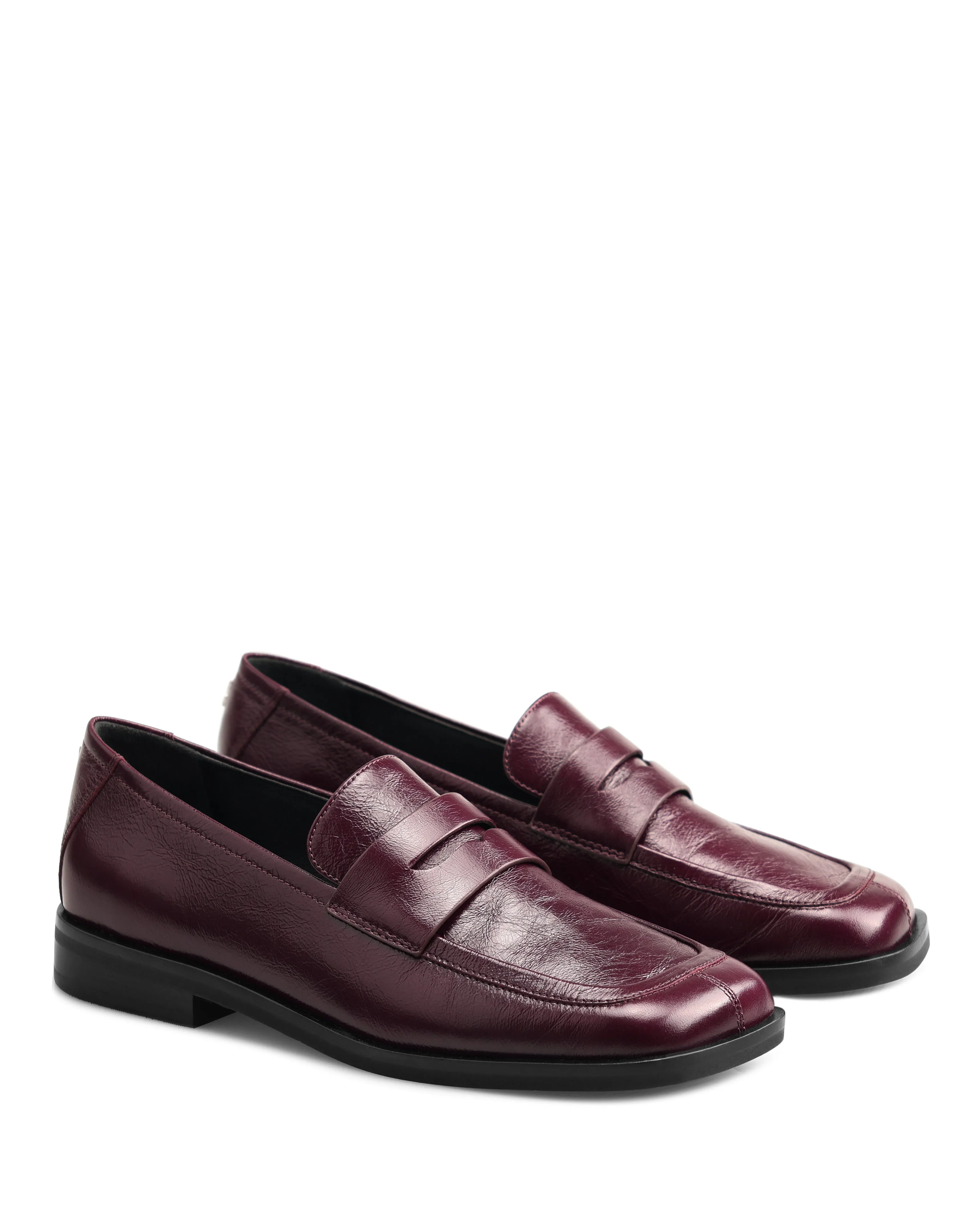 Woodcote Burgunder Leder