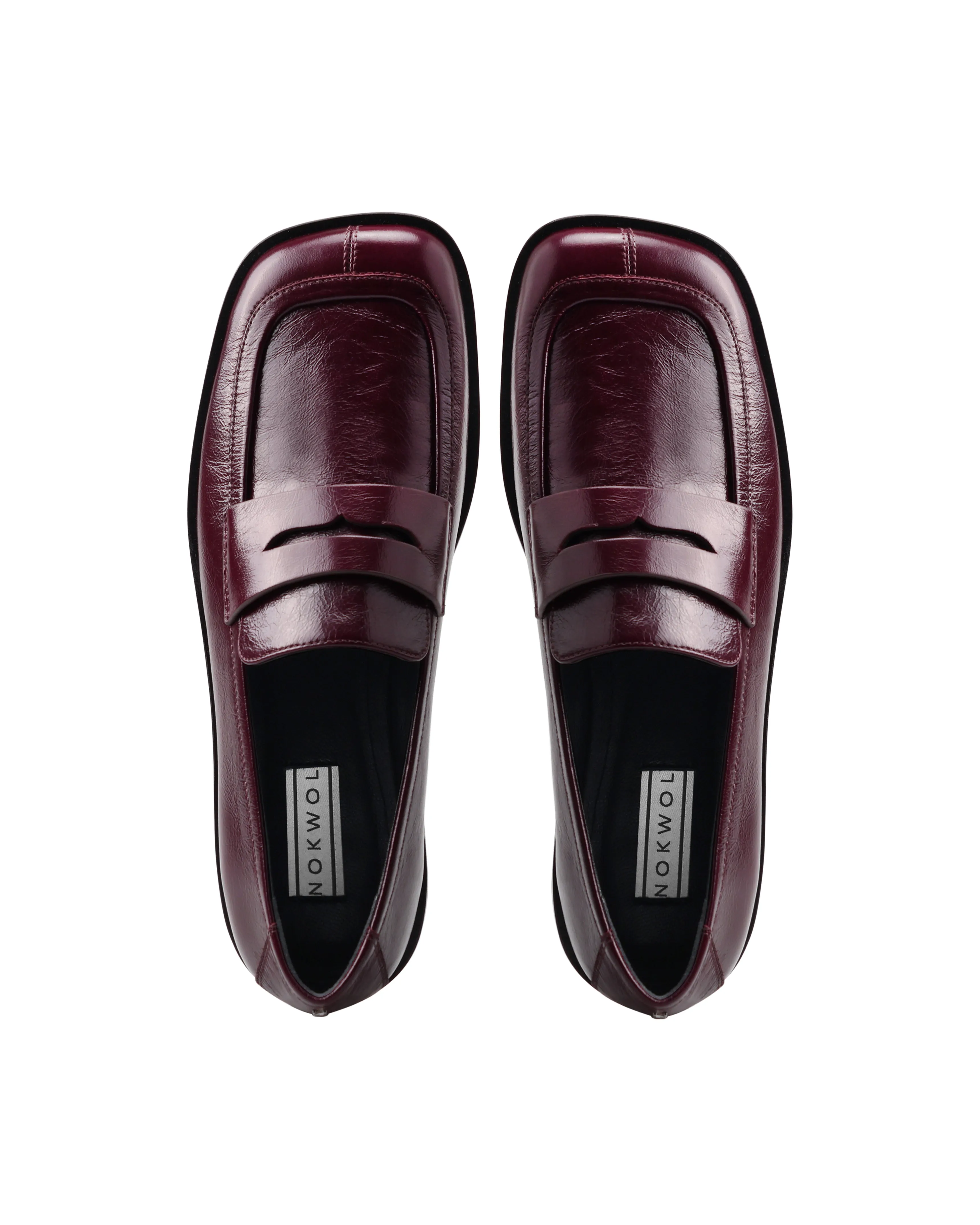 Woodcote Burgunder Leder