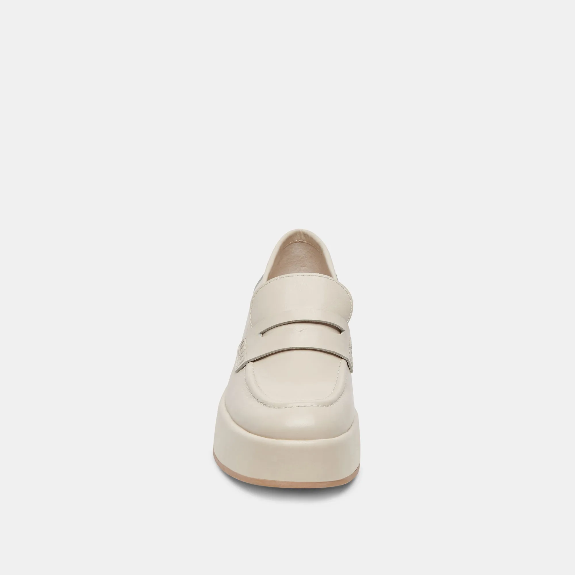 YANNI LOAFERS ELFENBEINFARBENES LEDER