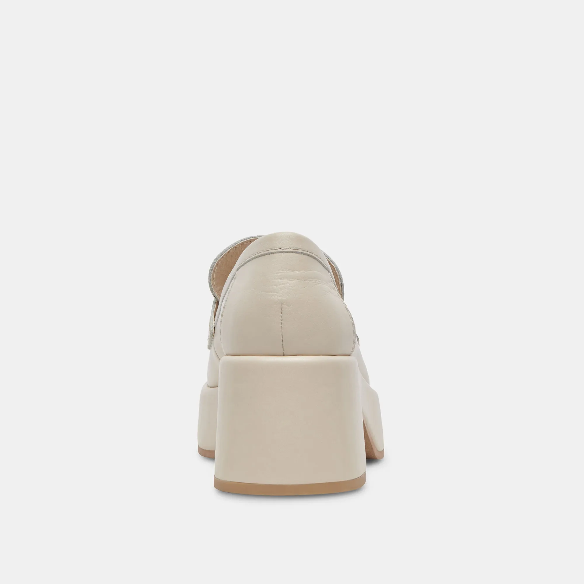 YANNI LOAFERS ELFENBEINFARBENES LEDER