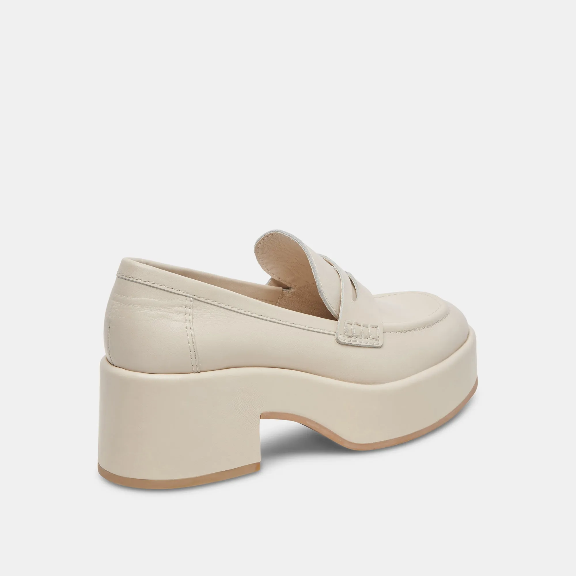 YANNI LOAFERS ELFENBEINFARBENES LEDER