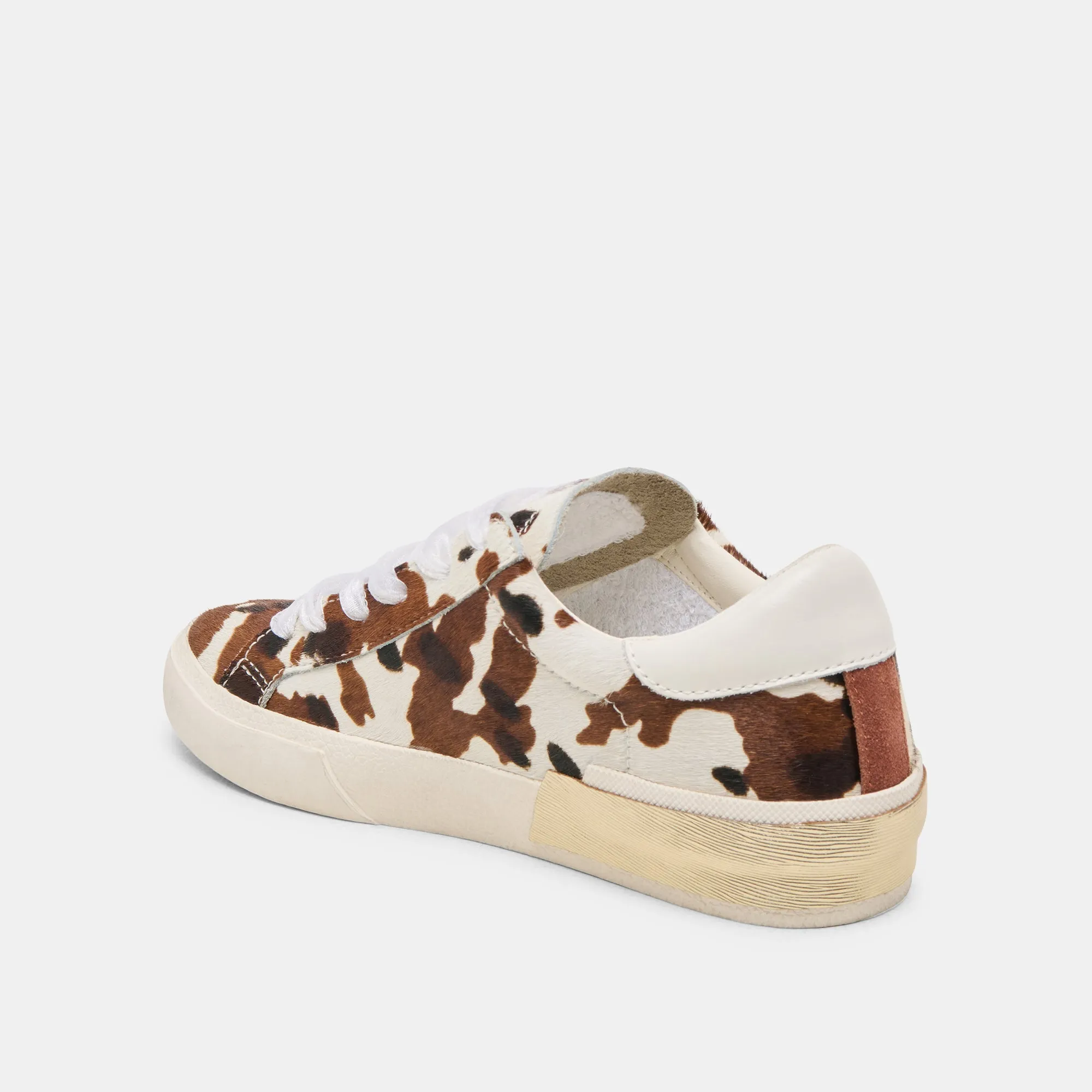 ZINA SNEAKERS KAKAO STIERKALBHAAR